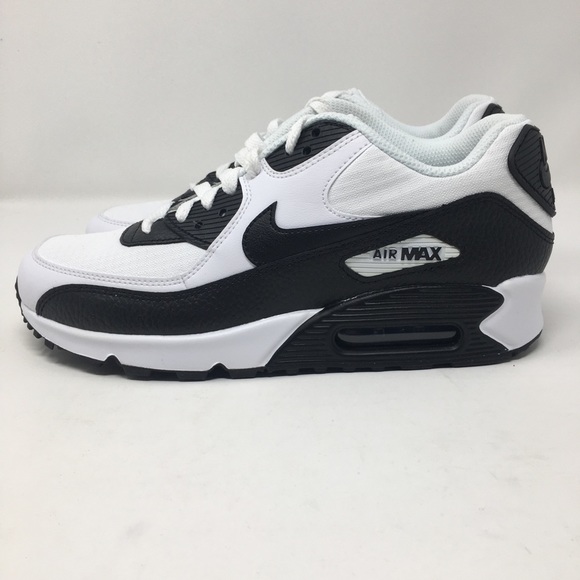 Nike Air Max 90 White Black Womens 8.5 OC50 - Picture 3 of 6
